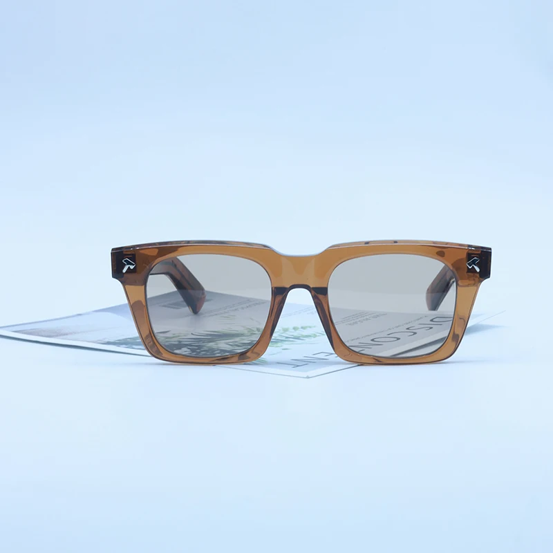 Quentin Popular Sunglasses Thick Acetate Square Luxury Brand Women Sunglasses Men Vintage Retro Outdoor Eyewear with Case