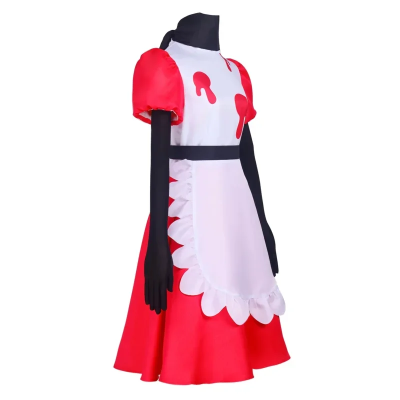 Nifty cosplay trajes anime hazbin hotel vestido feminino anime terno acgn animação jogo de quadrinhos romance exposição dia das bruxas