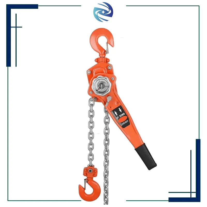 750kg 3m Factory Direct Sale Heavy Lifting Construction Chain Pulley Block Lever Hoist for Factory Workshops
