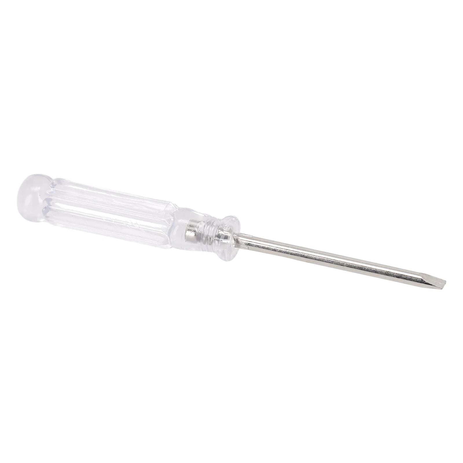 95mm Small Mini Screwdriver Repair Tool Slotted Cross Screwdrivers Transparent Handle Precision Screwdrivers 3mm