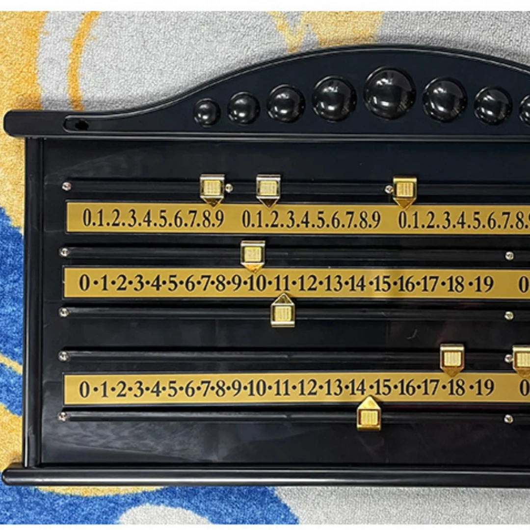 Подвесной настенный аксессуар для бильярда, английский снукер, твердая древесина, пластик, черный, восемь турниров, профессиональный, высококачественный