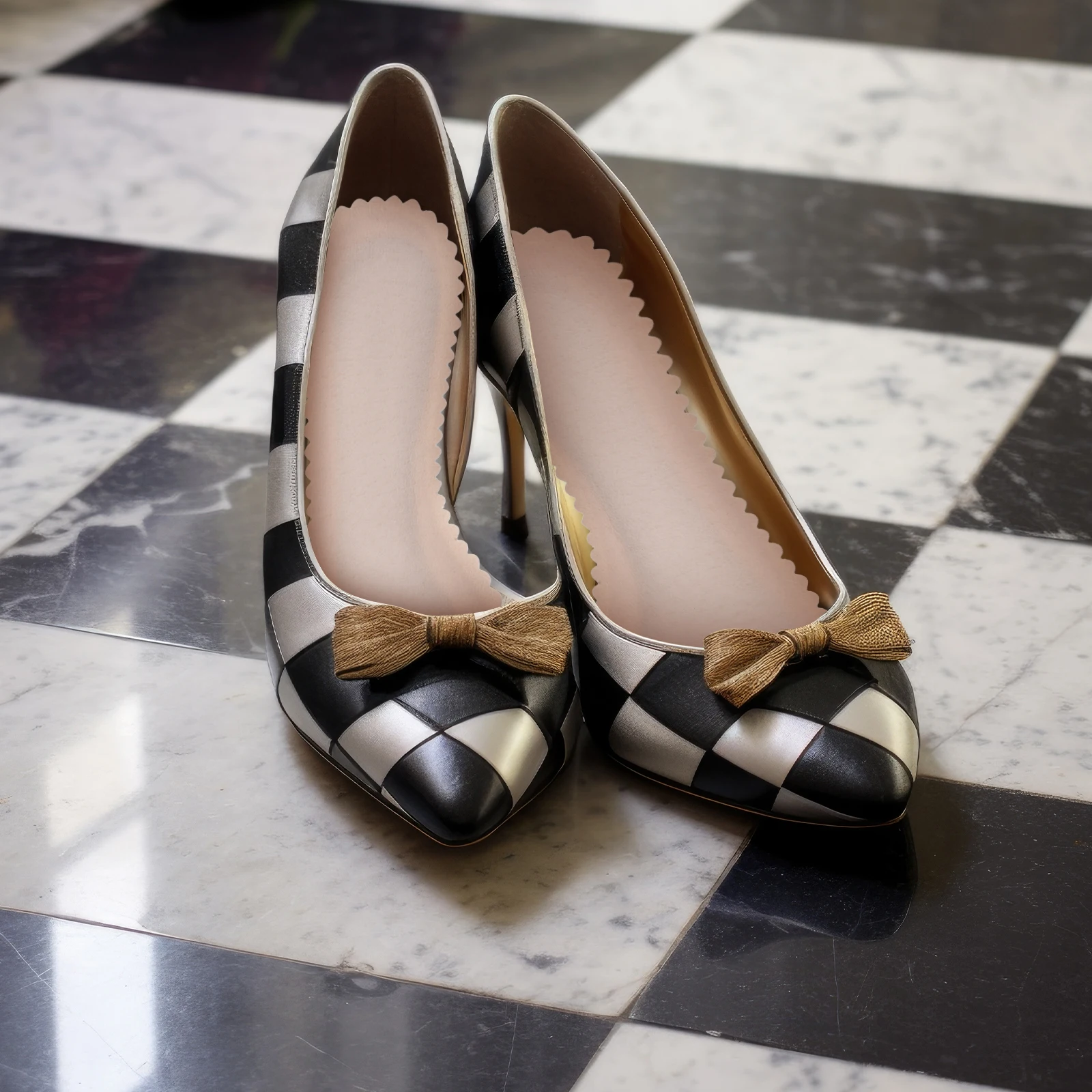 

2pcs Cork Insoles For High Heels Sandals Breathable Non-Slip Shoe Cushions For Women Self-Adhesive Sole Inserts Comfortable