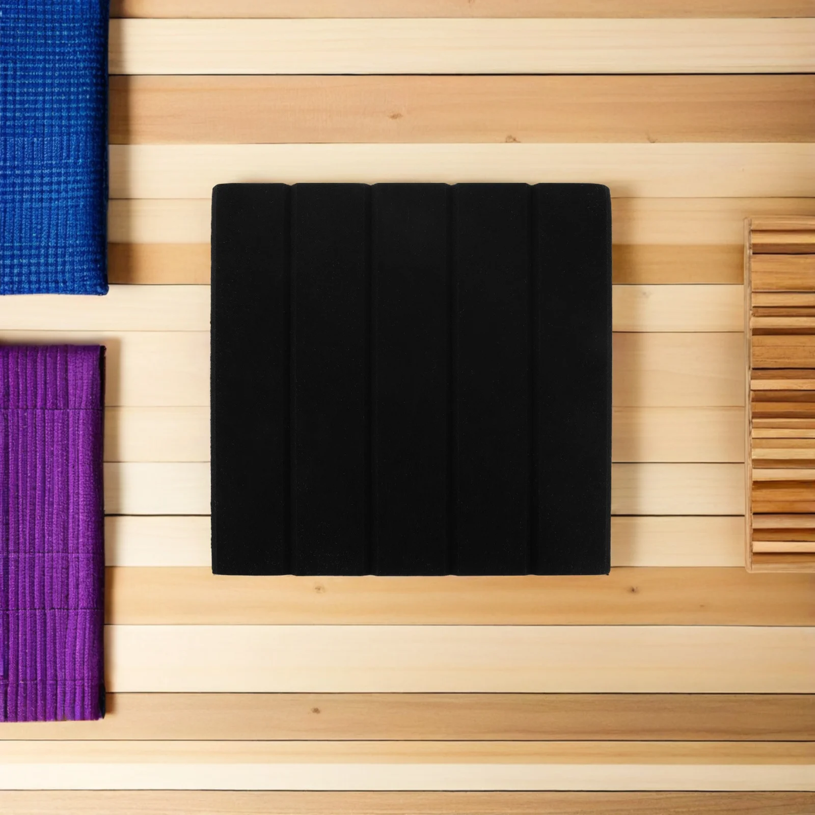 12 قطعة من ألواح العزل الصوتي، إلغاء الضوضاء على الحائط للمشروعات التجارية السكنية، ألواح الصوت الصوتية الجدارية #2