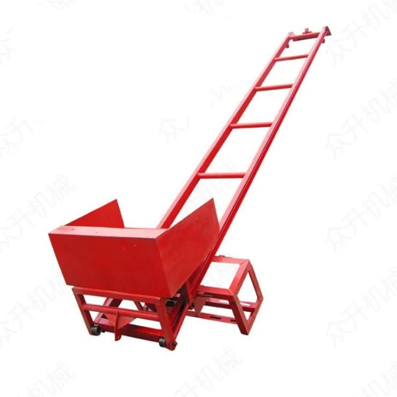 Construction loading climbing machine Rail transport small hoist