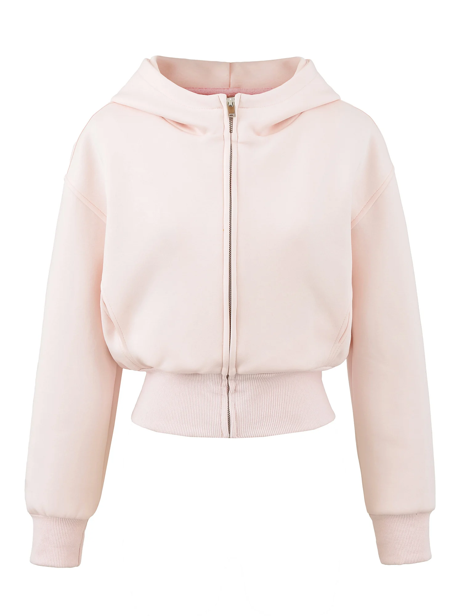 

Американский винтажный повседневный свободный укороченный худи на молнии для женщин, универсальный, стройнящий, кардиган-куртка, верхняя одежда