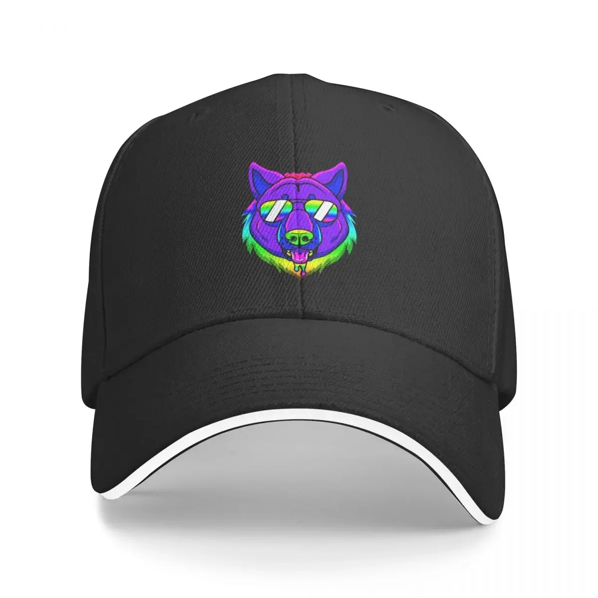 

Aviator Wolf Alt. Baseball Cap Snap Back Hat Anime Hat birthday Ball Cap Men Golf Wear Women's