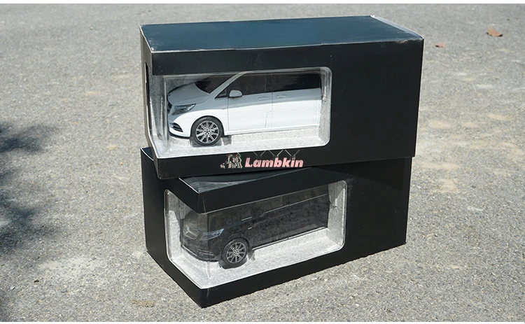 Model Decoration 1:18 For Original Benz V260L V-Class MPV Viano business car alloy simulation car model collection gift