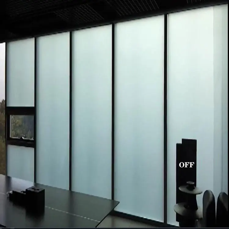 

Custom Colors Self-Adhesive Building Tint Electrochromic Film Wholesale Switchable PDLC Smart Glass for Hotel Decorative