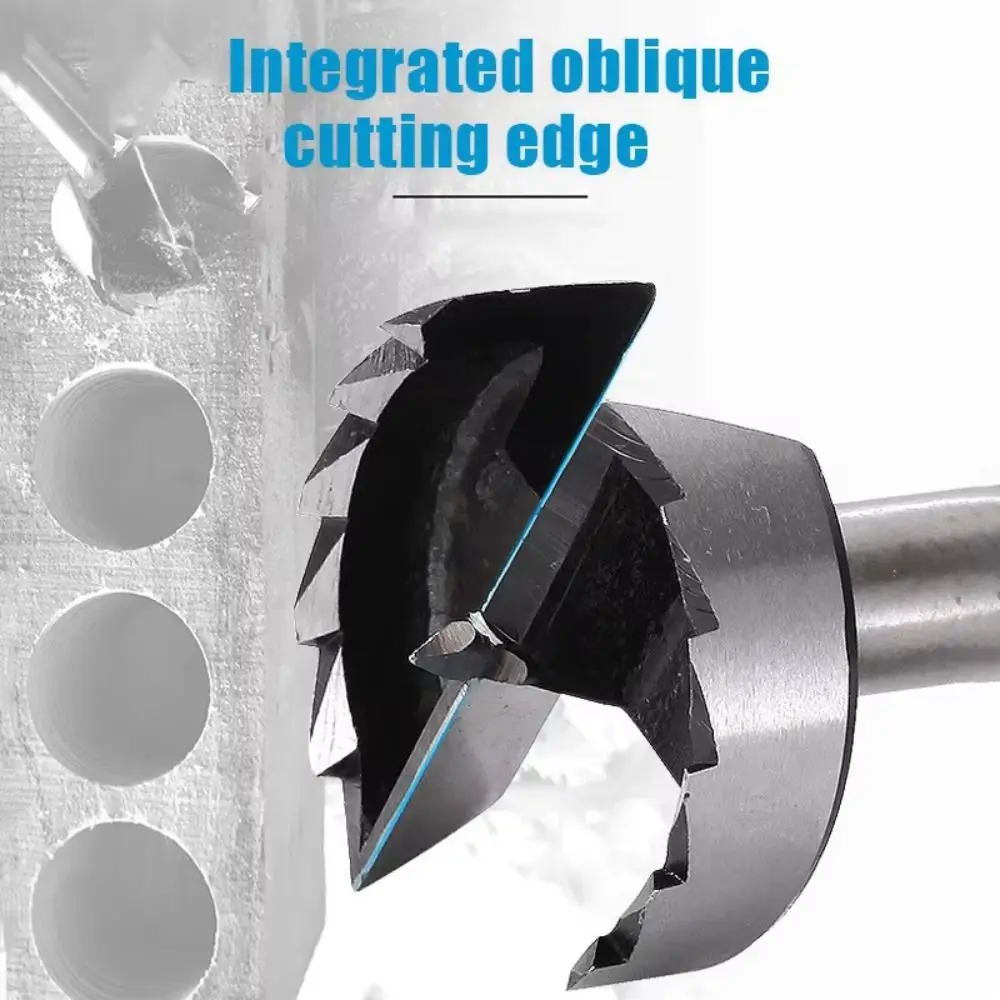 

Carbon Steel Auger Drill Bit Set Tungsten Carbide Multi Tooth Woodworking Hole Opener Self Centering Hole Expanding