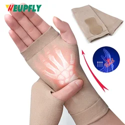 1Pcs Wrist Thumb Support Compression Gloves, Wrist Brace Compression Sleeves with Soft Gel Pads for Workout, for Women and Men