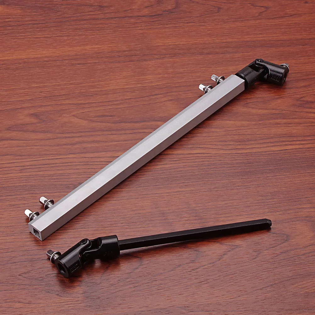 

Double Pedal Link Bar Replacement For Bass Drum Kit Heavy Duty Metal Pedal Accessory Drum Set Supply Instrument Parts