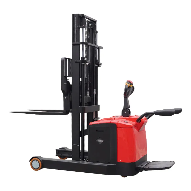 Semi Electric Pallet Stacker Automatic 1.6 Ton 2ton Electric Stacker Forklift 1.5 T Ce Stacker Electric Forklift