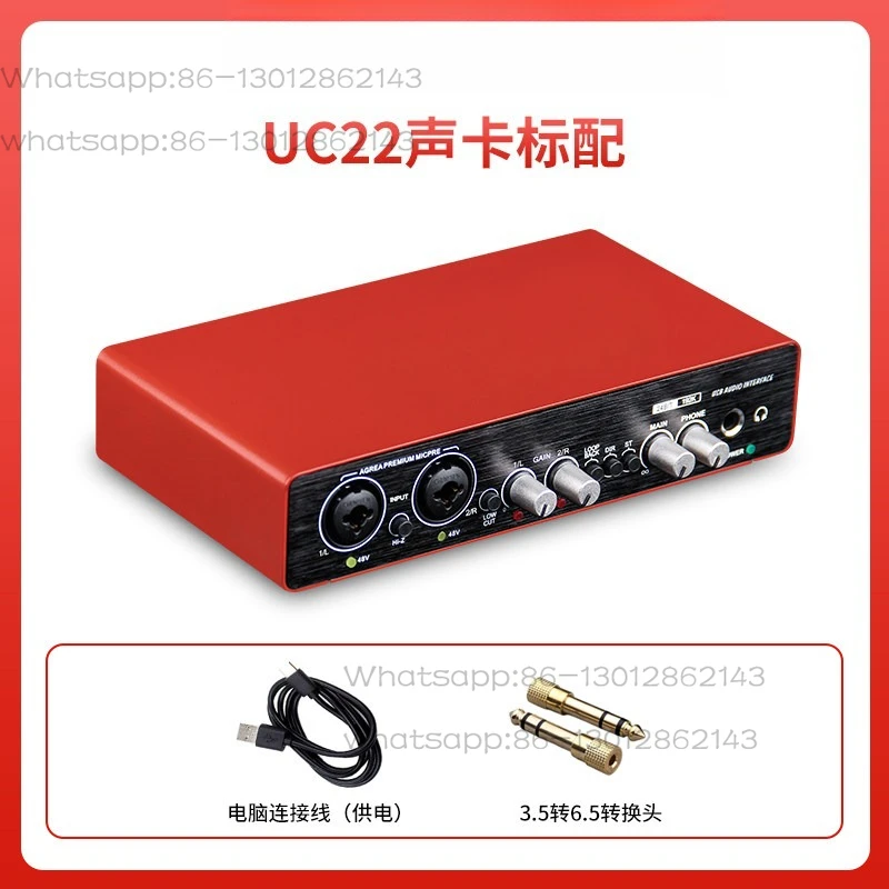 

Professional arranging musical instrument, guitar playing, singing and recording, full set of microphones USB external