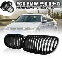 Glossy Black Front Kidney Grille Grill For BMW E90 E91 LCI Sedan 4 Door 2009 2010 2011 Front Hood Grille Racing Grill