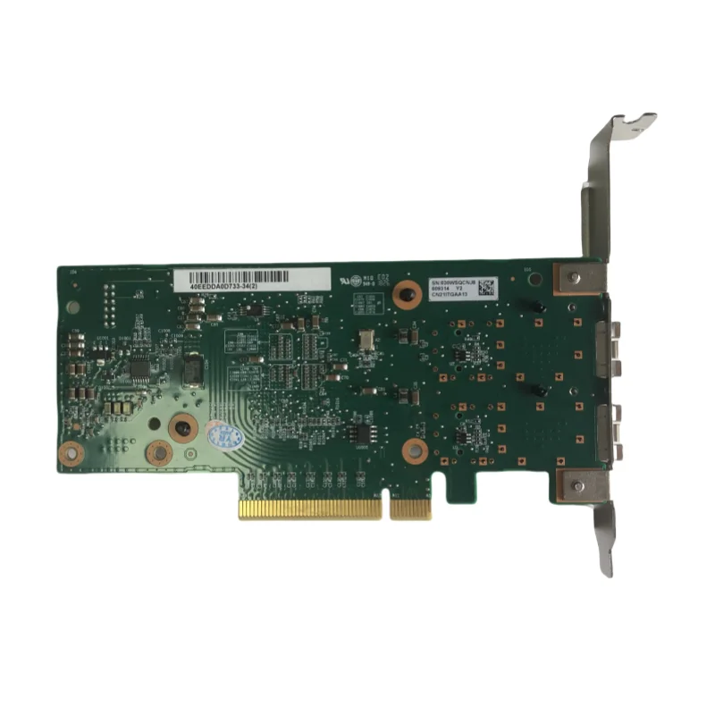 Para Intel X520-DA2 SR2 82599ES E10G42BTDA puerto óptico Dual 10G Gigabit tarjeta de red de fibra óptica SFP + AOC 5M servidor