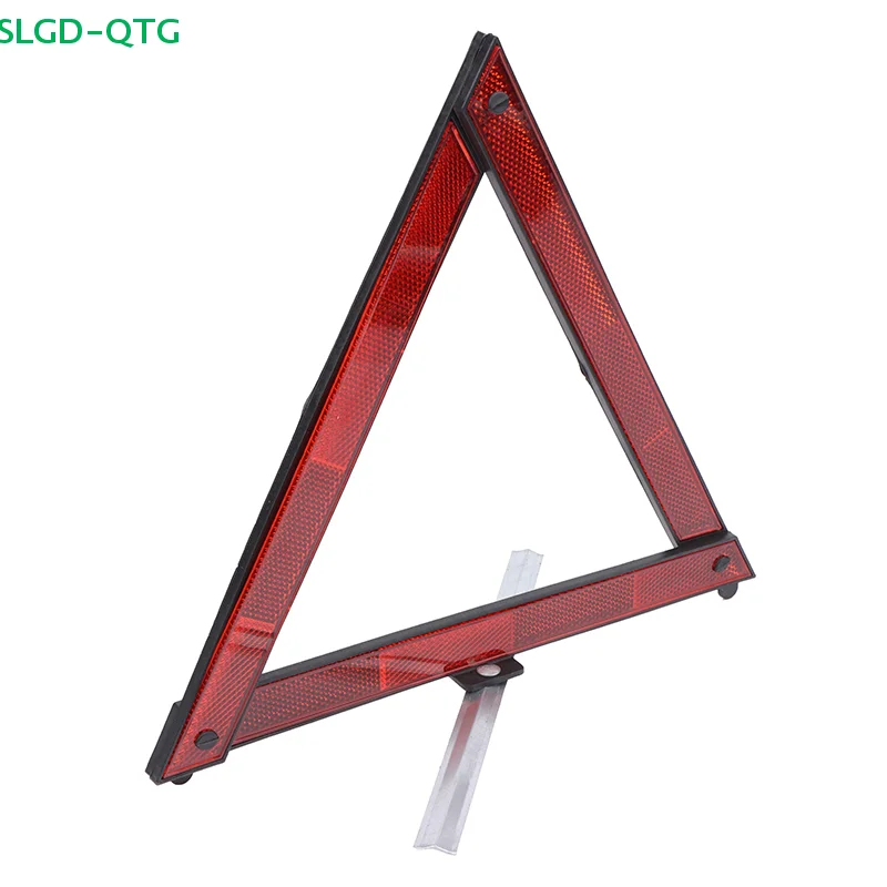 NEW Car Tripod Folded Stop Sign Reflector Car Emergency Breakdown Warning Triangle Red Reflective Safety Hazard