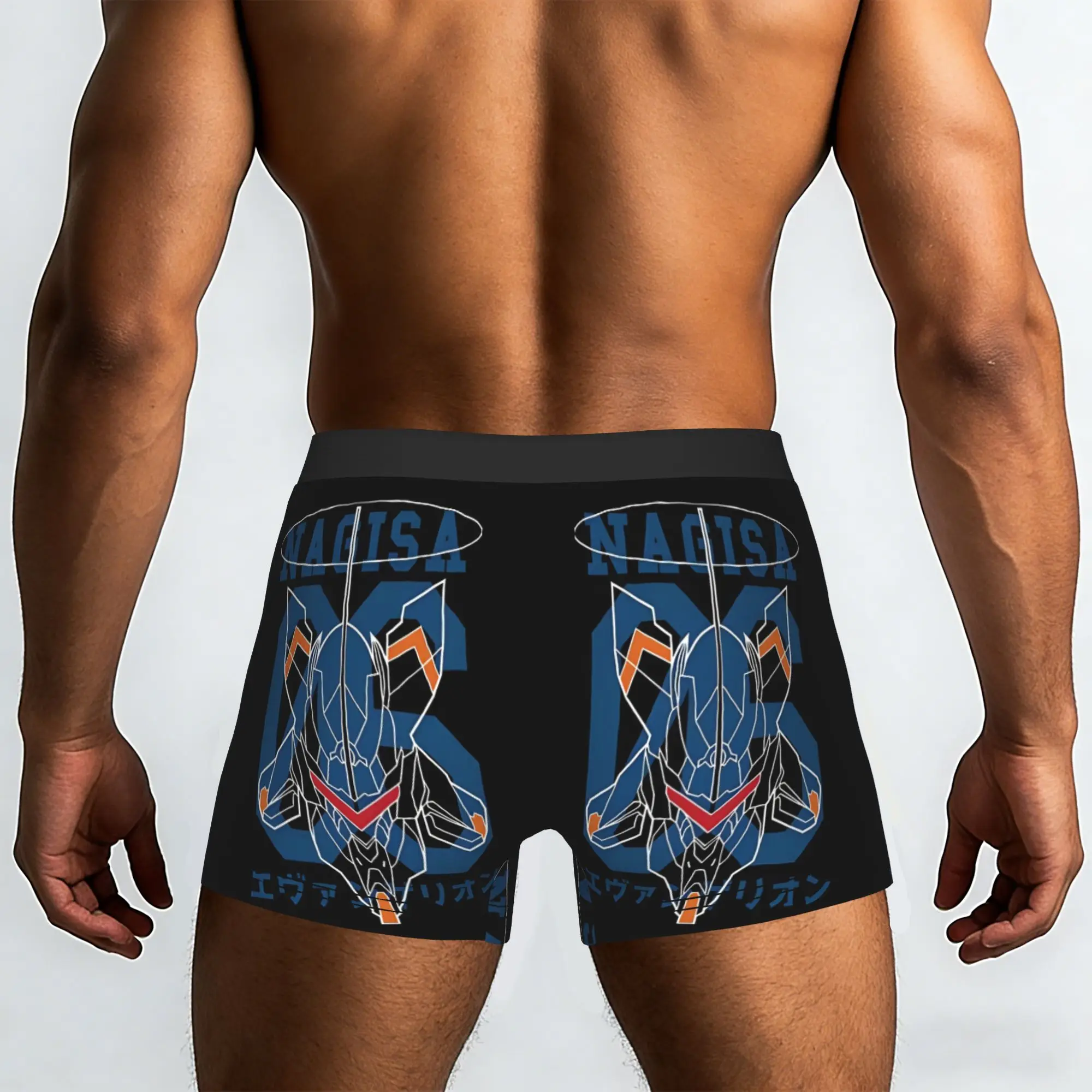 EVA 06 Bandai EVA Underpants Breathbale Panties Man Underwear Comfortable Shorts Boxer Briefs