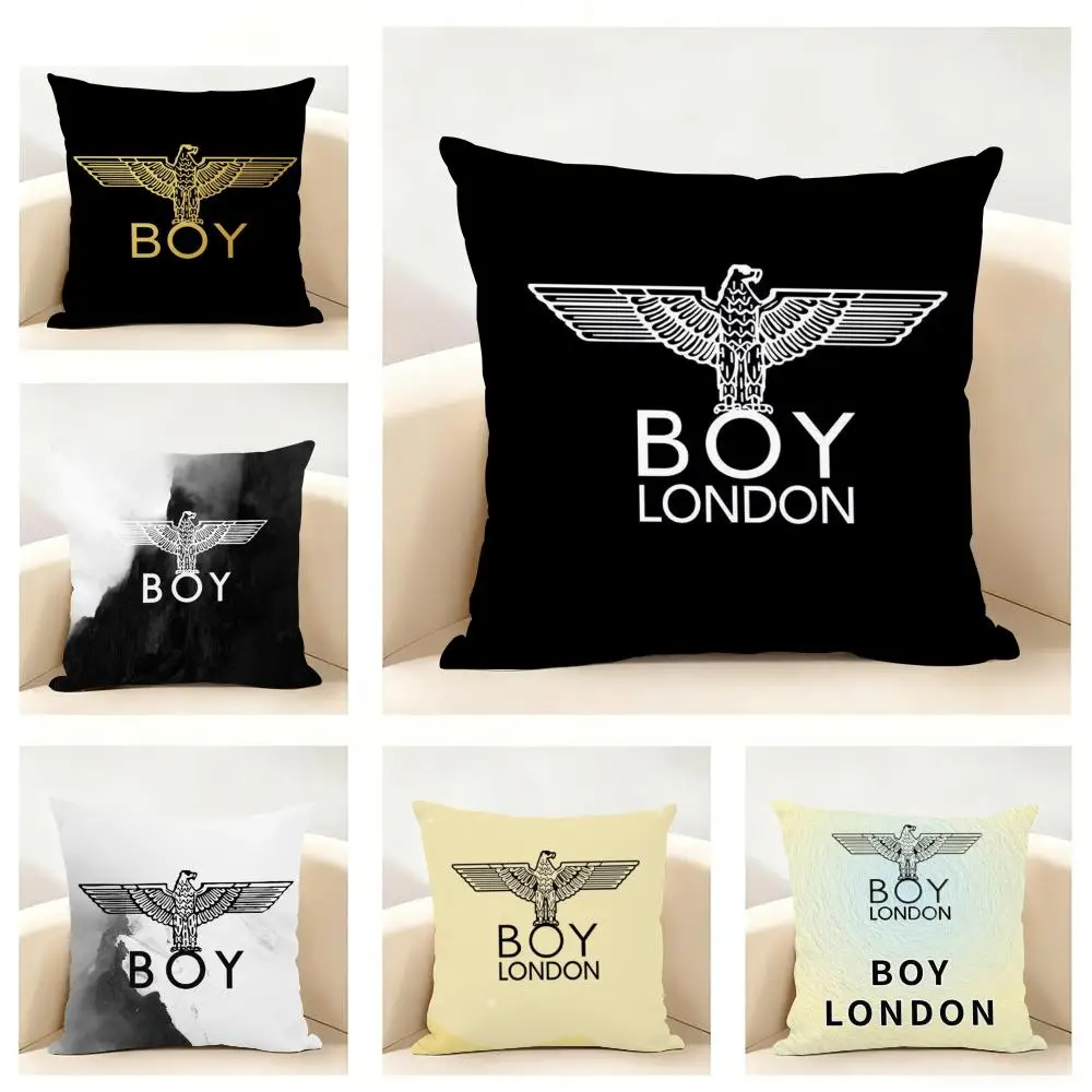 Brand B-BOY LONDON Cushion Cover Linen Pillowcase Soft  for Sofa Bed Home Room Decor