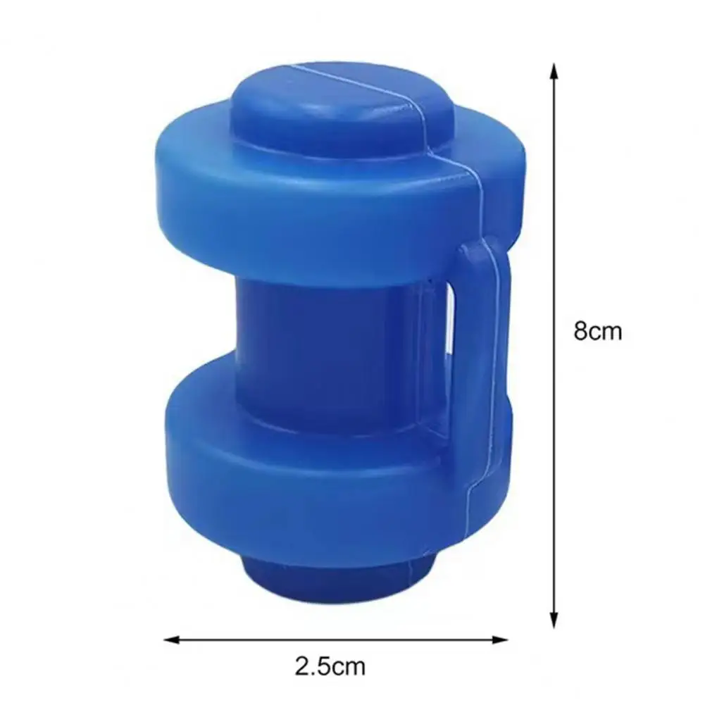 2Pcs Reusable Enclosure Pole Cover Fixing Pole Connection Blue Easy Installation Trampoline Cover