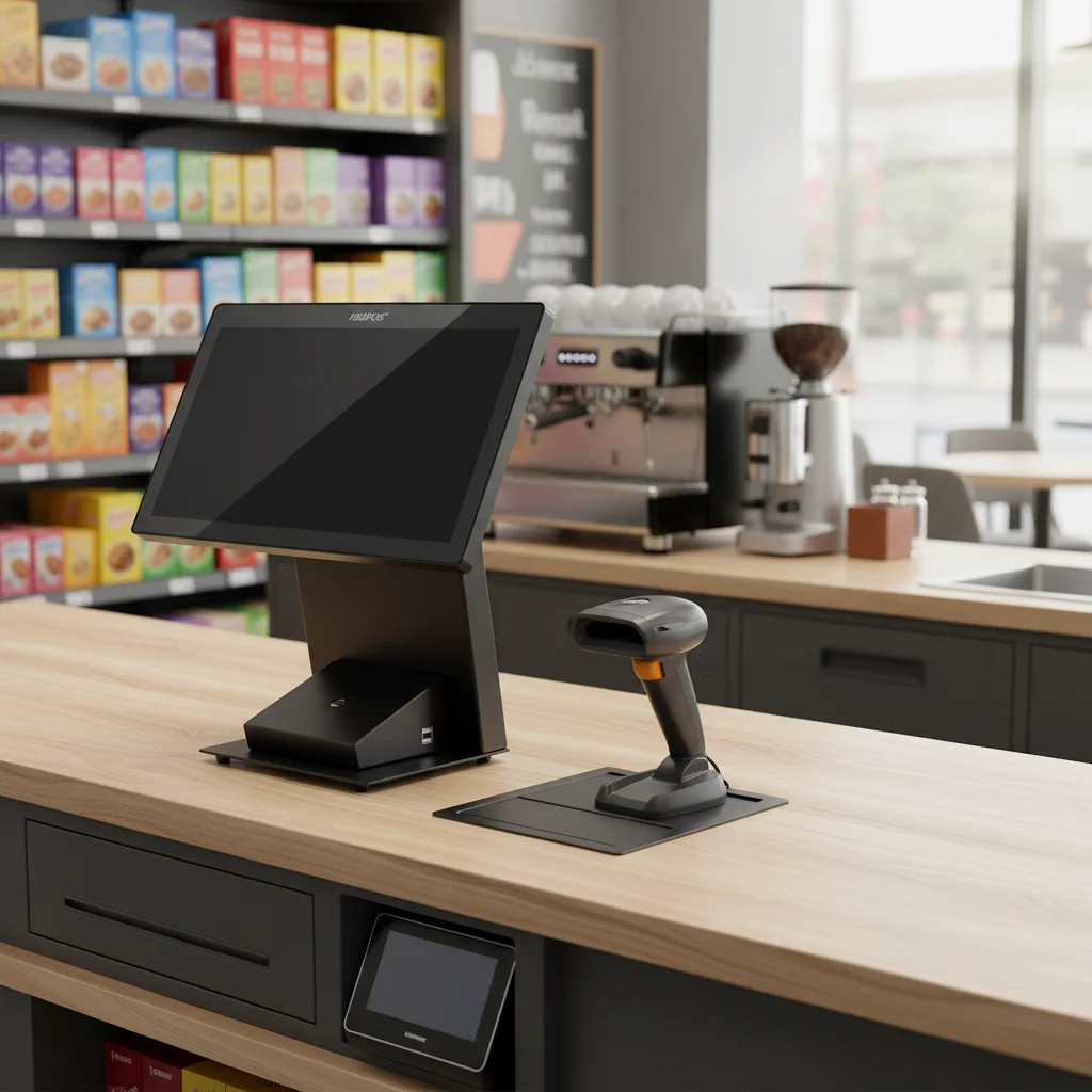 

ATV&UTVHBA-Q3 Retail Cash Register PC Based Touch POS System Commercial Computer Terminal for Restaurants & Supermarkets