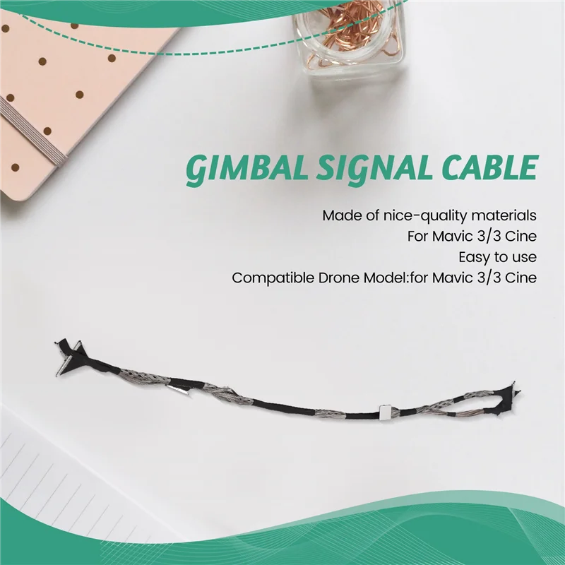 Cabo de sinal gimbal para dji 3/3 cine drone câmera linha coaxial para dji série cardan peças de reparo