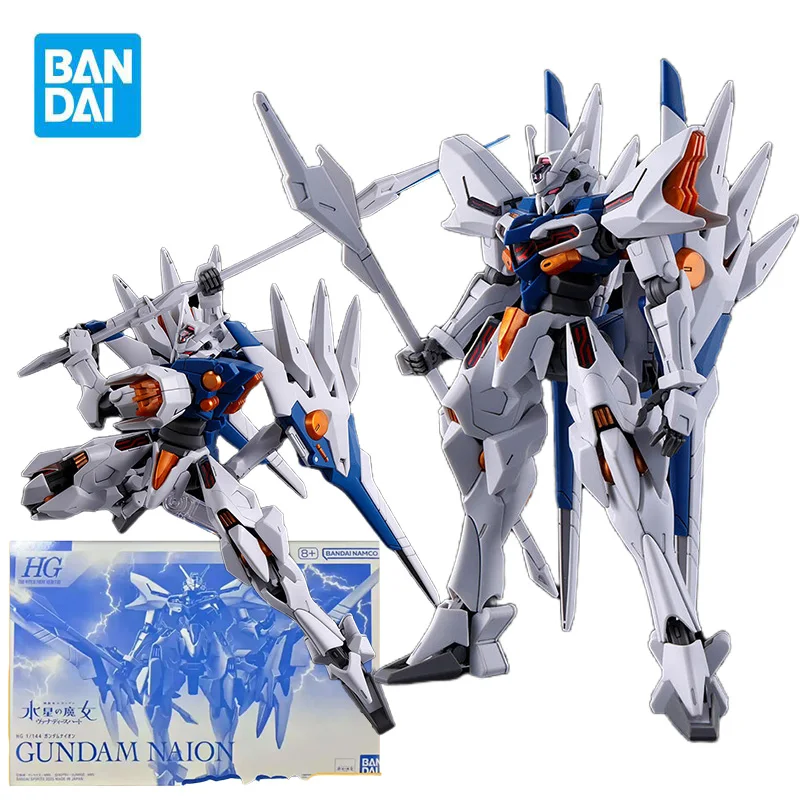 

BANDAI PB HG 1/144 GUNDAM NAION Action Figures Mobile Suit Gundam The Witch From Mercury ‘Vanadis Heart’ Model Kit Toys for Boys