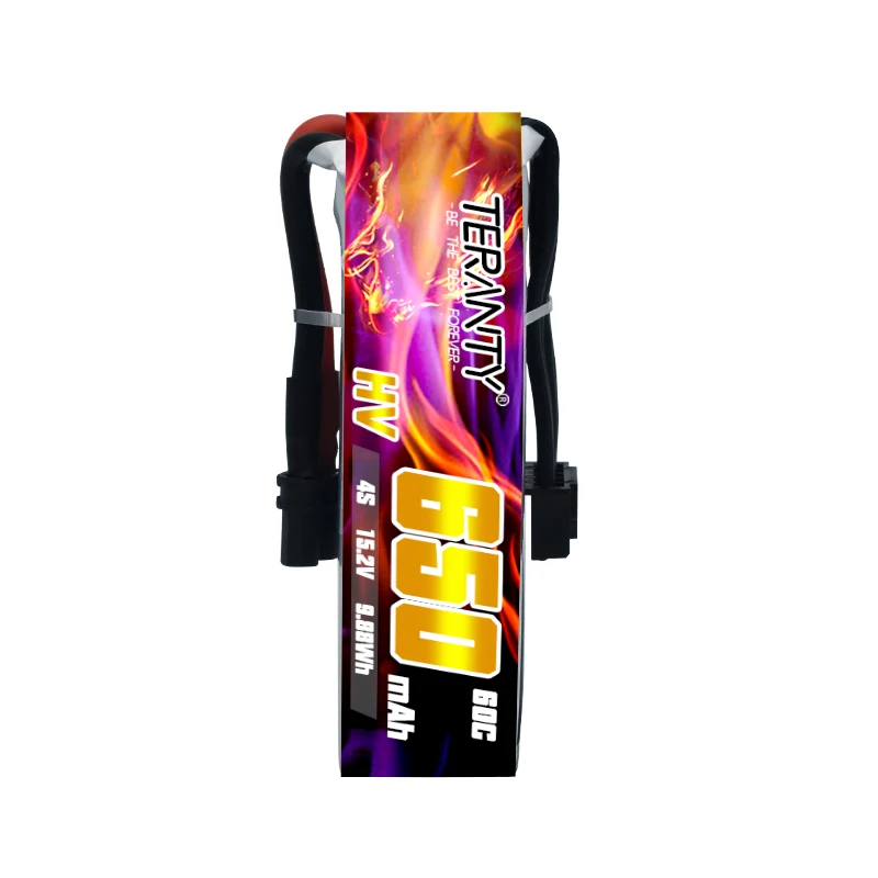 2/4/6Pcs Upgraded TREANTY 650mAh 4S 15.2V 60C/120C Indoor crossing aircraft model FPV high rate high pressure Lipo Battery