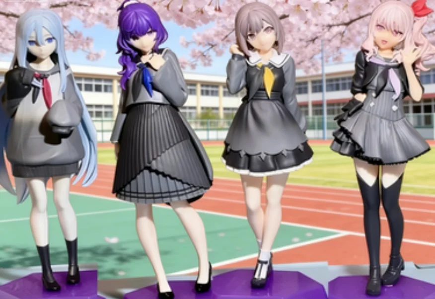 

Оригинальная официальная коллекция Sega Project Sekai, изысканный дизайн персонажей Colorful Stage, коллекционная статуэтка премиум-класса, подарочная игрушка