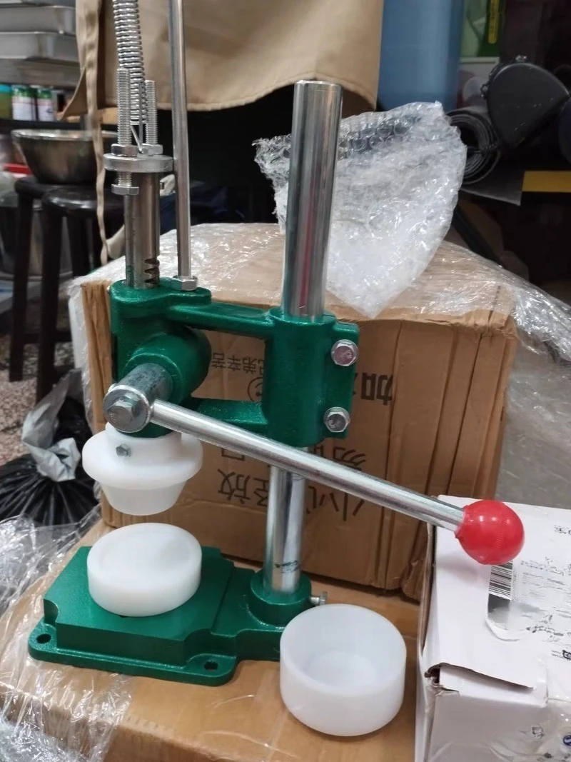 Hand‑Operated Egg Tart Shell Presser Machine,Manual Forming Equipment for Egg Tart Crust, Pudding Cup Cupcake Dessert Production