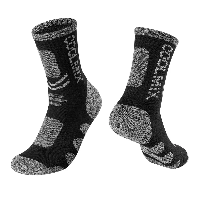 Chaussettes de sport en plein air professionnelles pour hommes, chaussettes de cyclisme, basket-ball, football, course à pied, trekking, hiver,