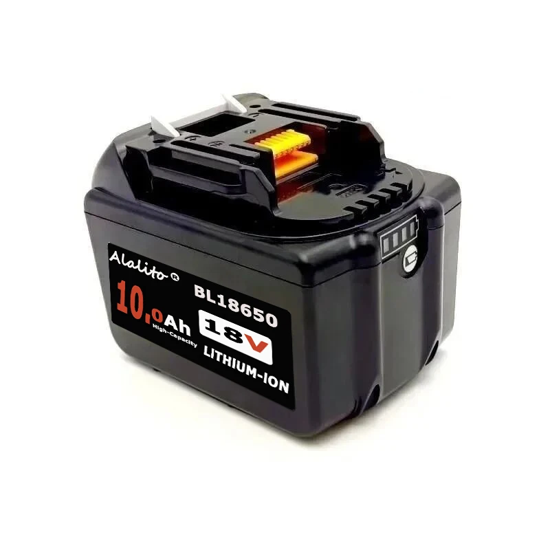 Verbesserte Ersatz batterie li-ion 18v 10000mah für makita bl1830b bl1850b bl1850 bl1840 bl1860 bl1815 Elektro werkzeug batterie