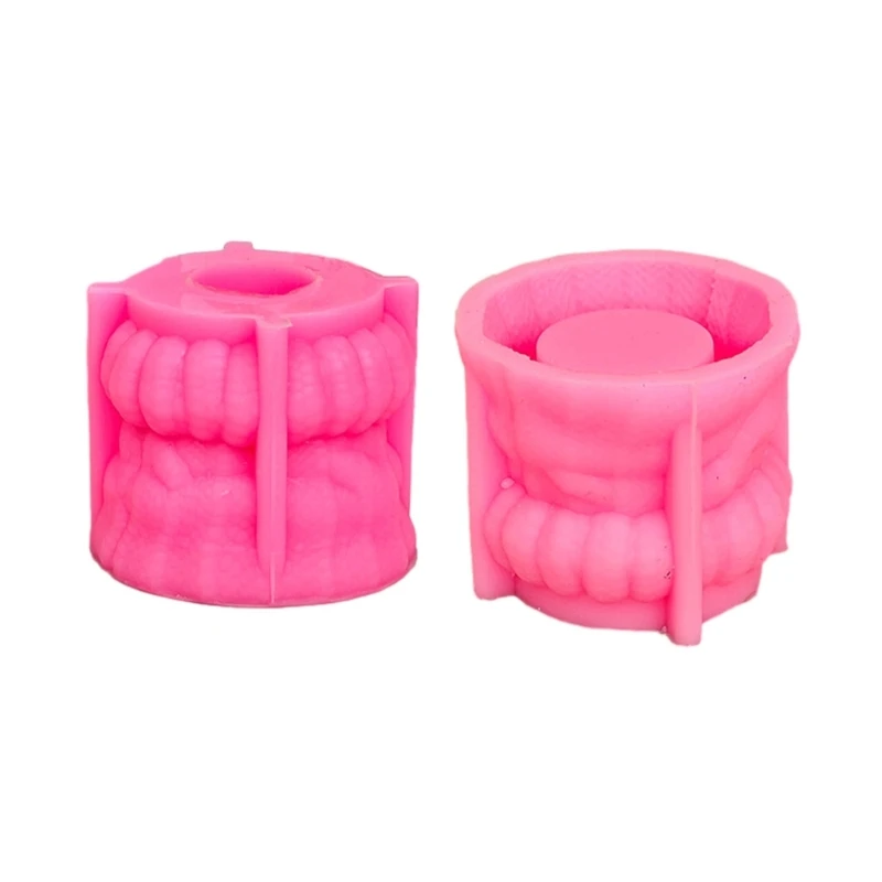 Pen Holders Moulds Planters Molds Candle Holders Mould Paper Bag Shape Concrete Silicone Mold for DIY Hand-making Dropship