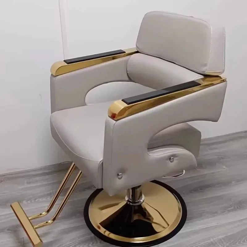 Chaise Roulette Mobili Salone di bellezza Sedia principale Ruote Shampoo Stazione per capelli Sedie spa Attrezzatura Sillon Peluqueria Plastica