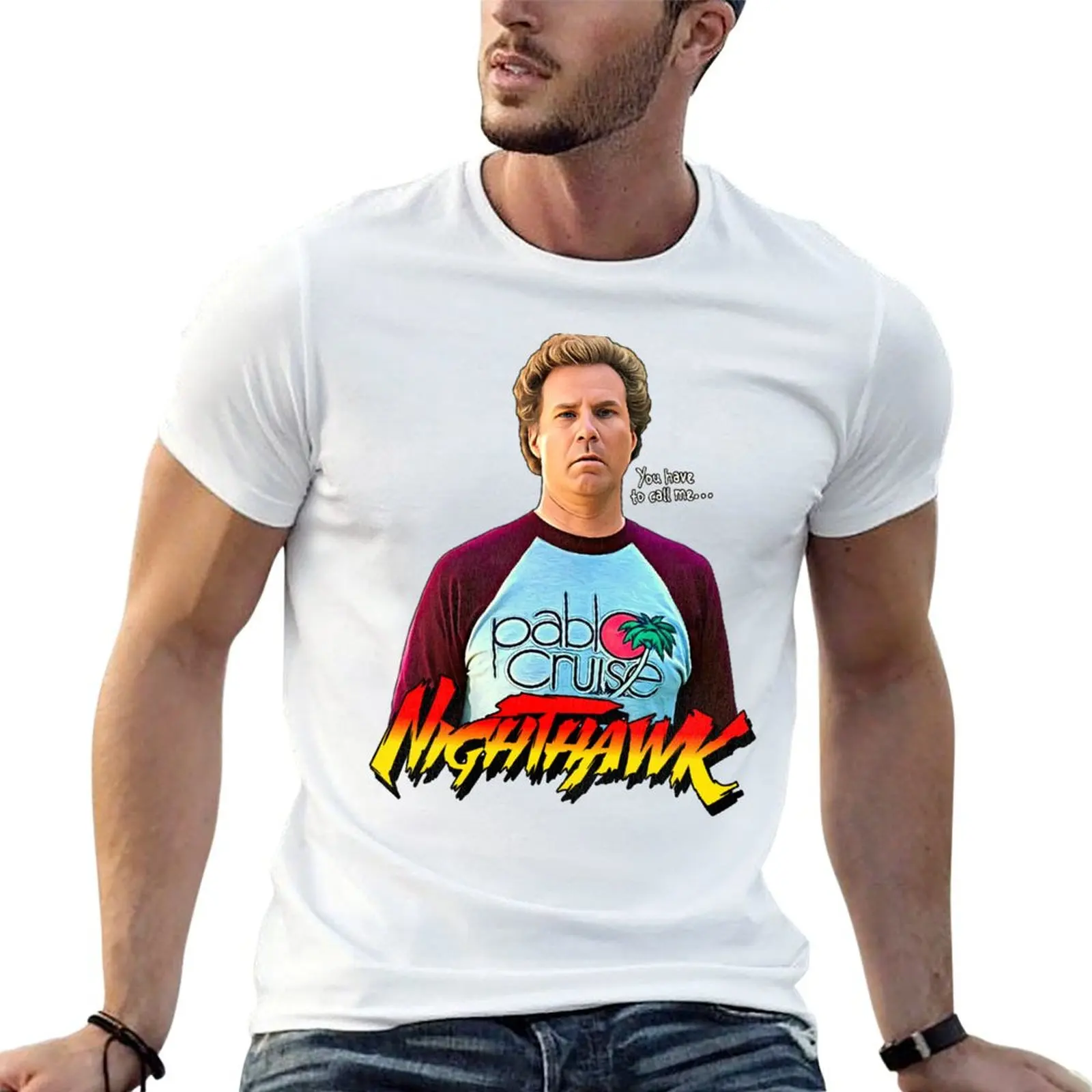Call Me Nighthawk // Step Brothers Movie T-Shirt Quick Dry Outdoor Sports T-Shirt