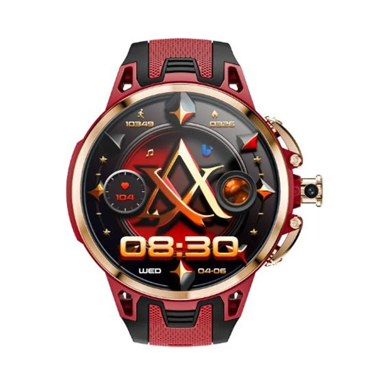 

LOKMAT APPLLP 4 Pro 4G Смарт-часы для мужчин 1,75-дюймовый AMOLED-экран 3 ГБ 32 ГБ Wi-Fi Google Play Game Водонепроницаемые умные часы Android 11.0