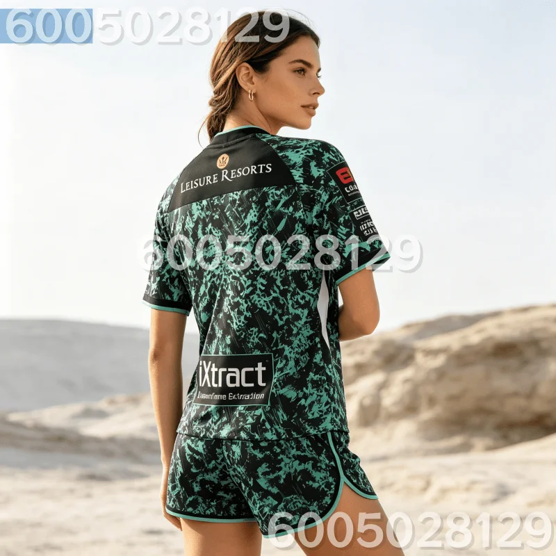 Camiseta Deportiva de Rugby Leigh Leopards 2026, para Hombre, Estilo Británico, Secado Rápido, para Entrenamiento, Familiar, para Niños