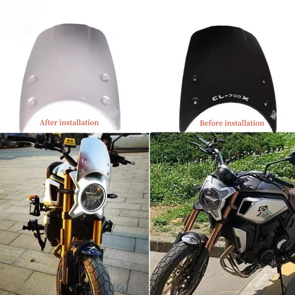 Motorcycle CF CLX CLX 700 Windshield Wind Shield Protection For CF MOTOR CF CLX CLX 700