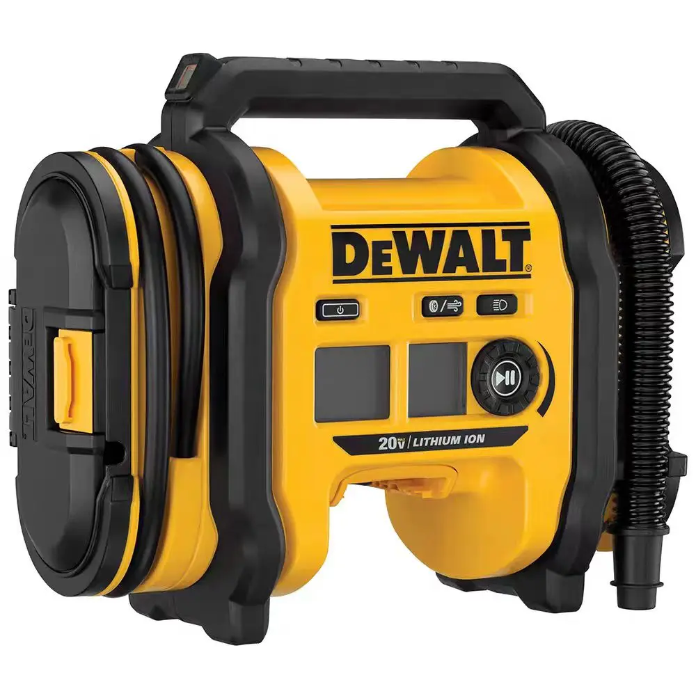 

Портативный автомобильный компрессор DeWalt DCC020IB с литий-ионным аккумулятором 20В, 160 фунтов на кв. дюйм