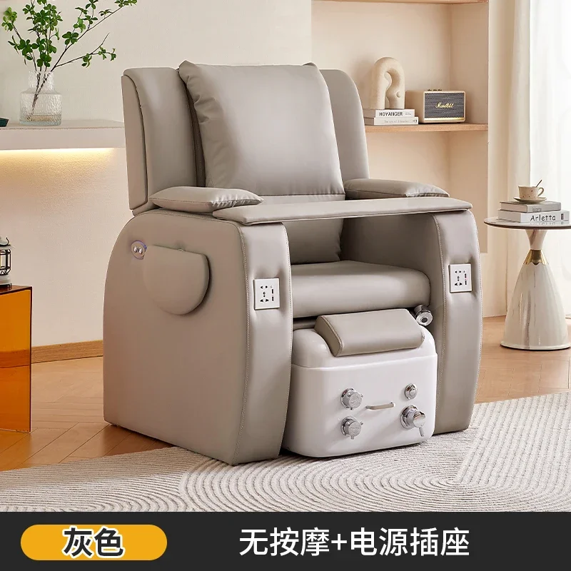 

Multifunctional Japanese Nail Art Eyelash Tattoo Sofa Foot Beauty Recliner Single Electric Pedicure Foot Bath Massage Couch