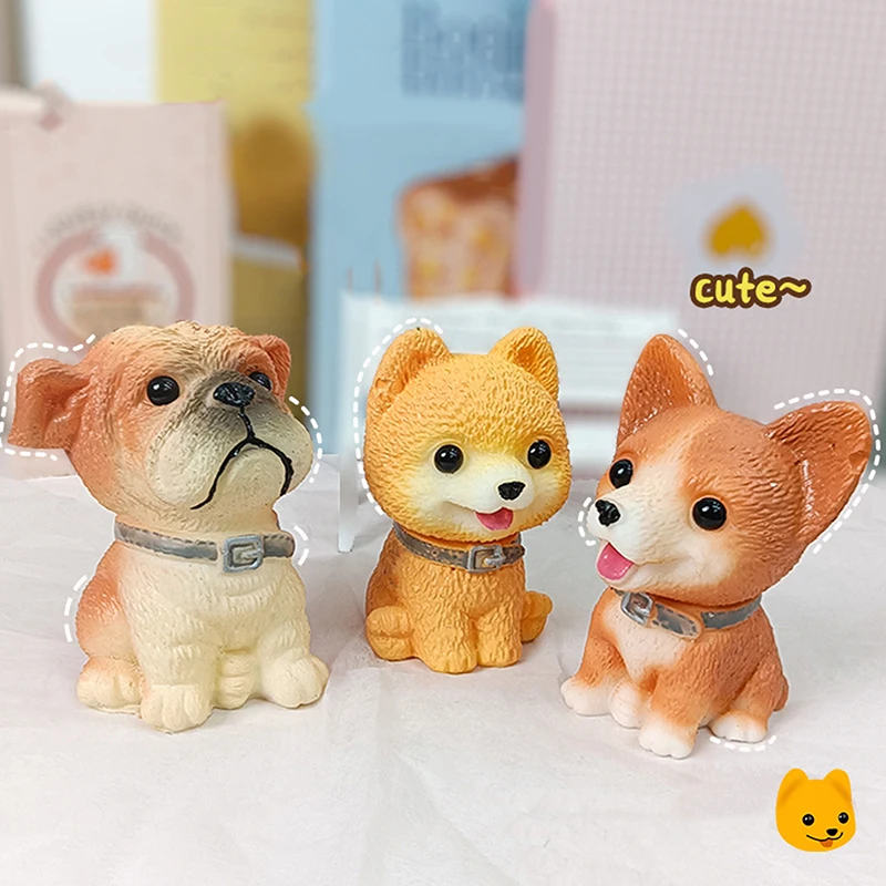 Toy TPR Fidget Sensory Toys For Kids Adults Gift Cute Dog Squeeze Toy Silicone Pinch Decompression