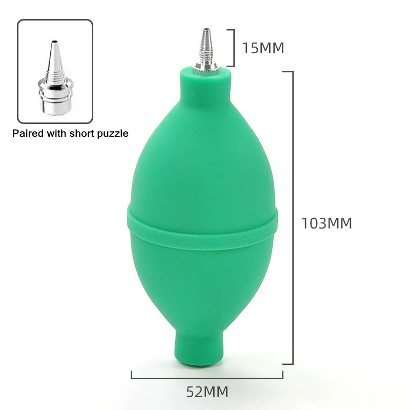 TE-P6 Dust Cleaning Phone Repair Air Blower Ball   Long/Short Fine Nozzle Portable Cleaning Pen for   Phone Camera Lens Keyboard