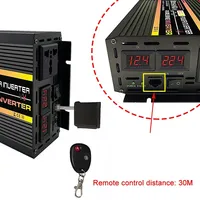1pcs Remote Control 30M Remote Distance Only For Pure Sine Wave Inverter 10000W 12000W 220V 50hz 60hz 12V 24V 48V 60V