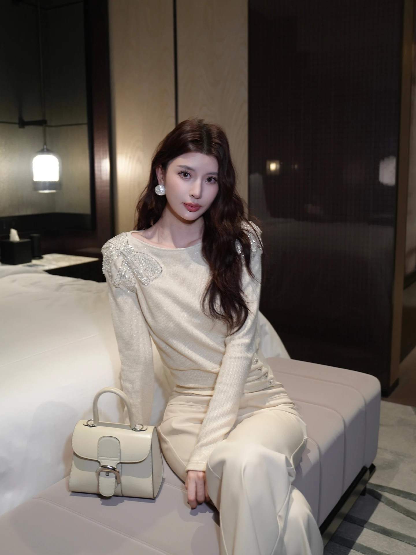 

Kun Total женский вязаный свитер абрикосового цвета с застежкой на талии базовый слой irt внутренняя одежда повседневный Sle Long Sve стандартный крой