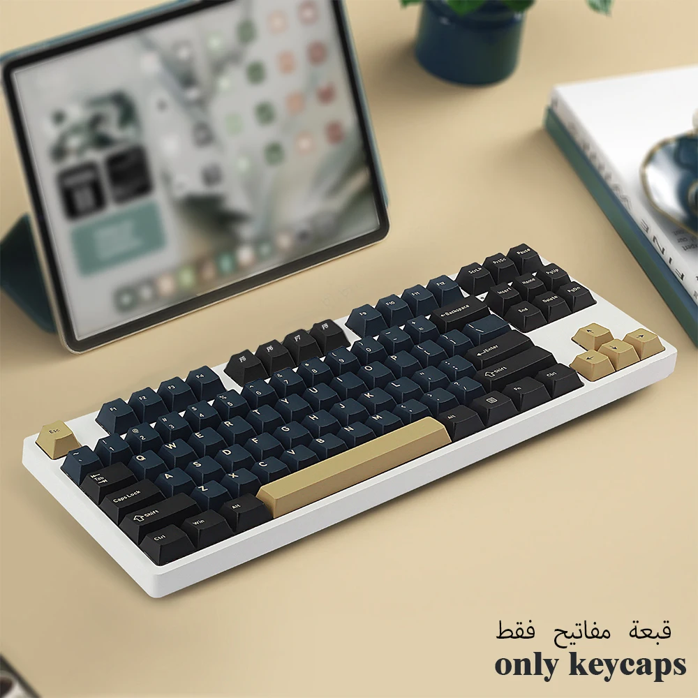 

Keycap PBT Doubleshot Keycaps Custom Keyset for MX Switches Mechanical Keyboards