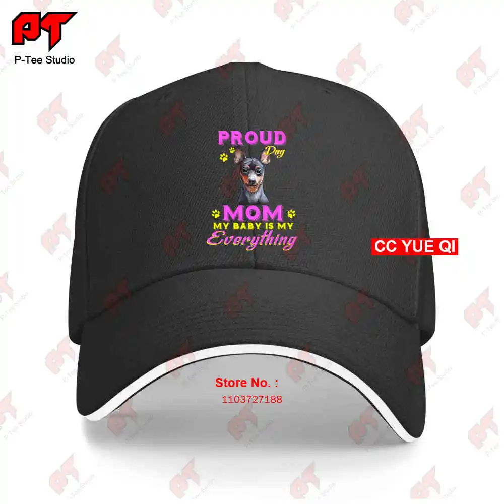 Dog Mom Dad Prague Ratter Gift For Dog Lover Baseball Caps Truck Cap 4LBJ