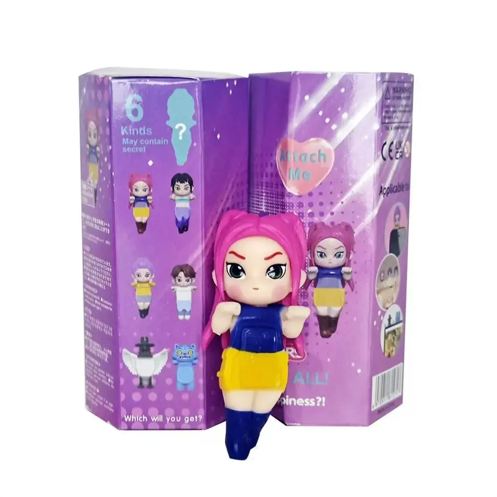 K-pop Demon Hunters Blind Box Devil Saja Figurka Anime Kolekcjonerska Impreza dla Dzieci Cosplay Gaming Kreskówka Huntrix Dekoracyjny Prezent Świąteczny