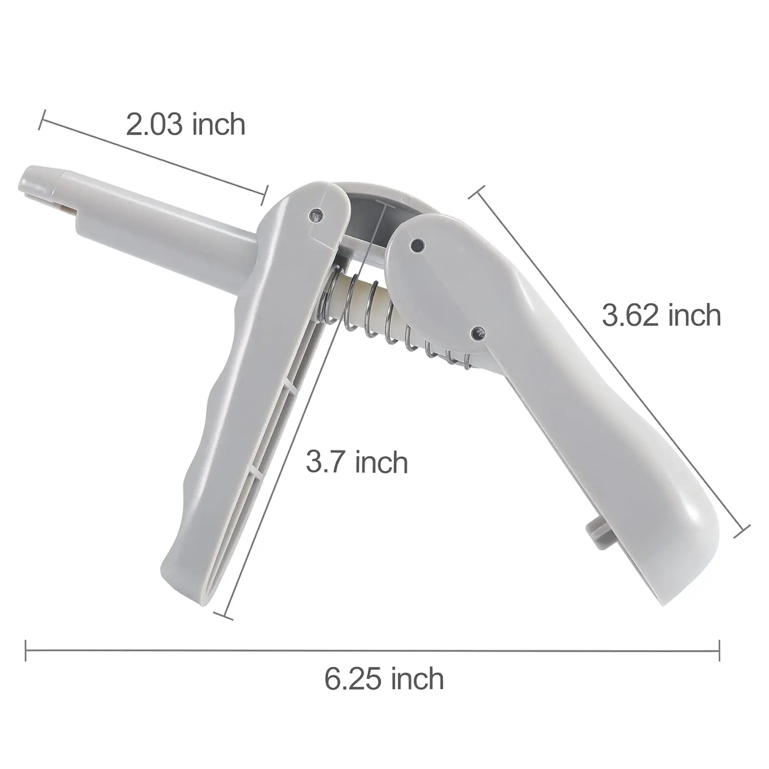 Dental Composite Gun Dispenser Resin Filling Tool Gun Dental Manual Caulk Syringe Impression Mixing Dispensing Tip Applicator
