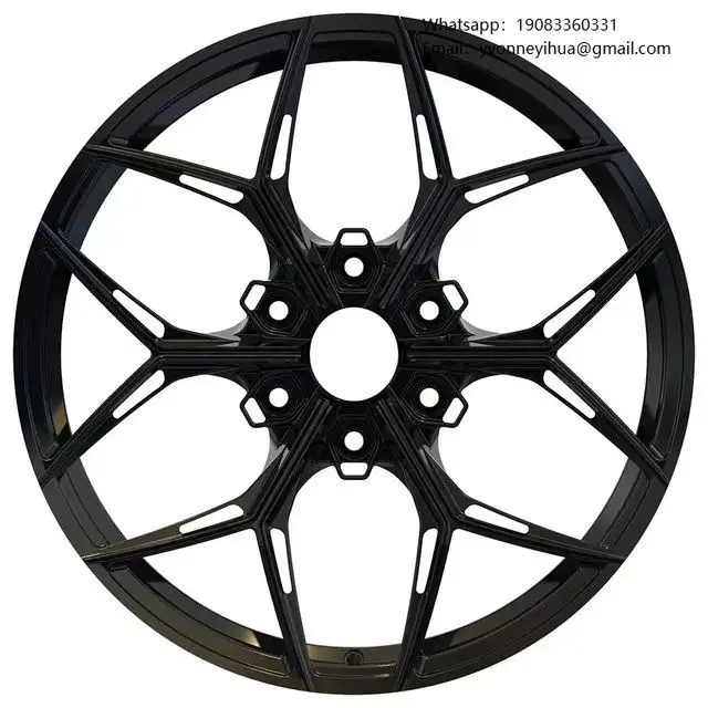 

Factory Direct Sales Gloss Black Monoblock Wheel 20 Inch Forged Custom Alloy Car Wheels