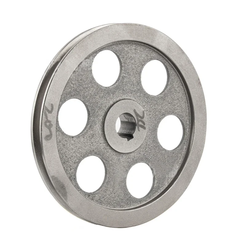 Thickened V-Belt Pulley Hollow Dia 140-200mm Single-Slot A Type Pulley Cast Iron Wheel Power Tool Accessories ﻿