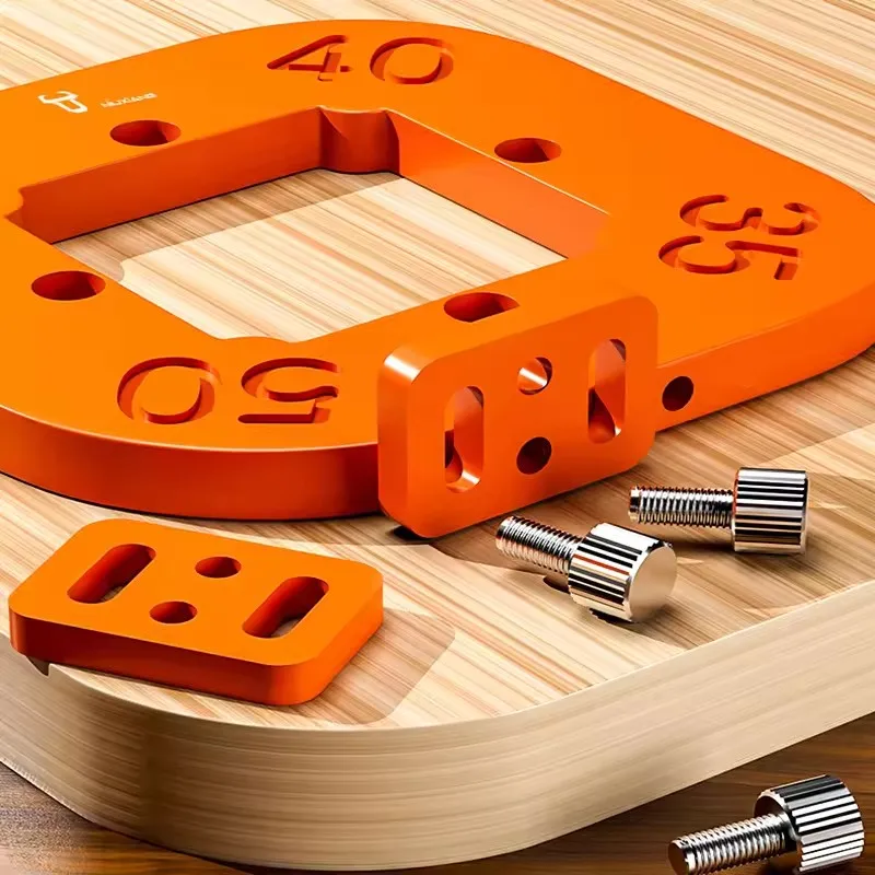 Modelli di raggio angolare per router per la lavorazione del legno Jig da R10 a R50 Routing angoli curvi Fresatura circolare Durezza radiante Strumento ABS